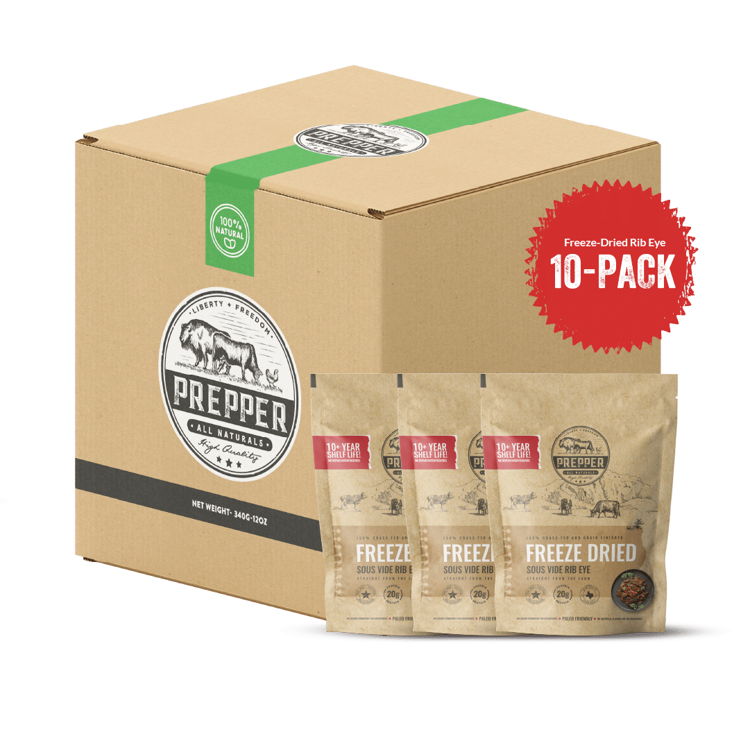 Freeze-Dried Ribeye 10-Pack